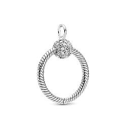 399097C01 Подвеска «Pandora O» с цирконием