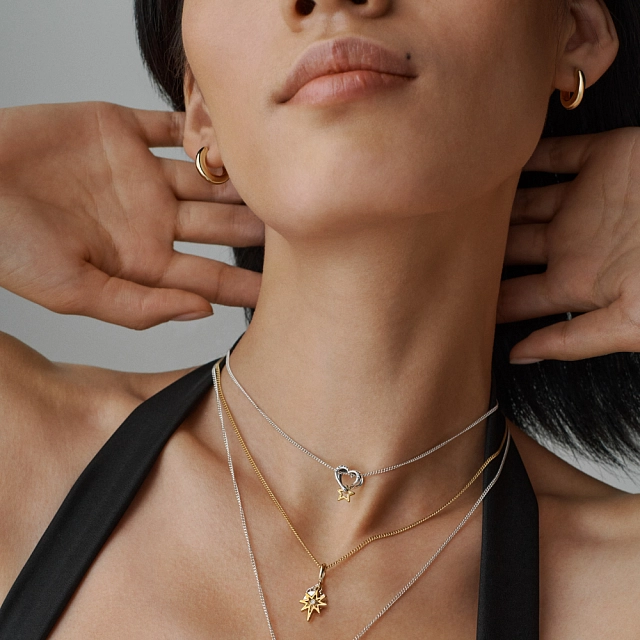 263320C00 Серьги с позолотой