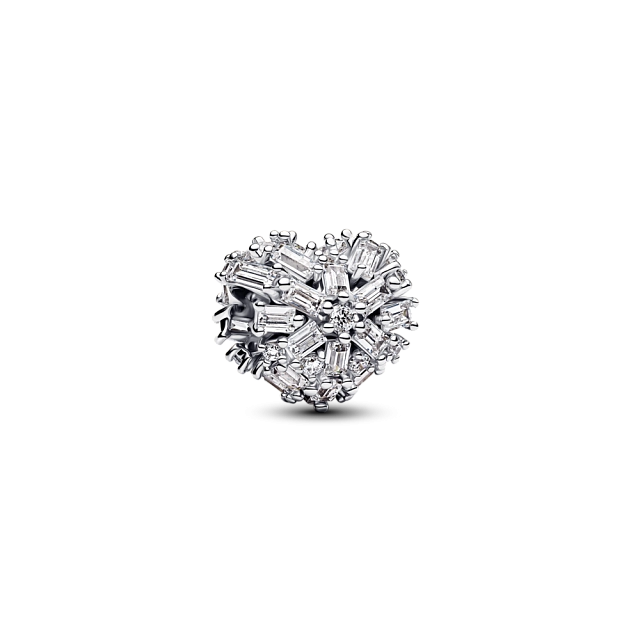 794240C01 Серебряная бусина, куб. оксид циркония