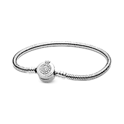 599046C01 Браслет-змейка «Сияющая корона»