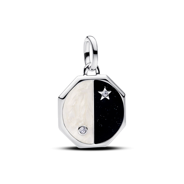 793688C01 Серебряная бусина, куб. оксид циркония - фото №1 793688C01 Серебряная бусина, куб. оксид циркония
