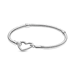 599539C00 Браслет-змейка с застежкой-сердцем