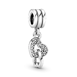 791242CZ Шарм «Объединенные сердца» 