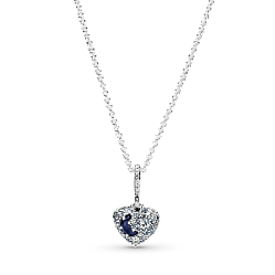399232C01 Колье «Сердце, луна и звезды»