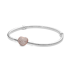 586292CZ Браслет «Сияющее сердце»