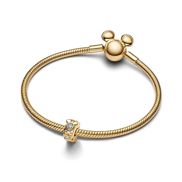 764130C01 Бусина с позолотой, куб. оксид циркония - фото №3 764130C01 Бусина с позолотой, куб. оксид циркония