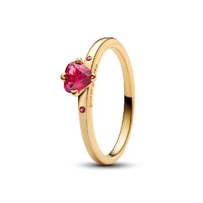 166574C01-54 Кольцо с позолотой, кристалл