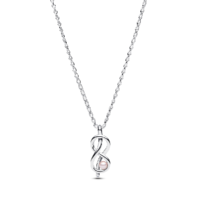 393762C01-50 Серебряное колье, несколько камней