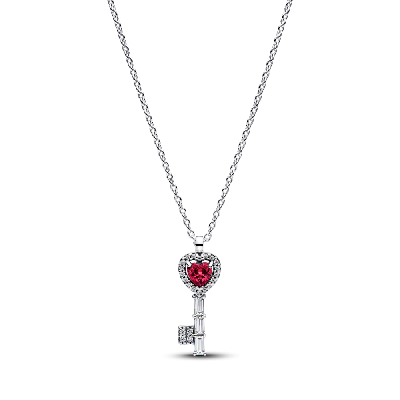 394392C01-45 Серебряное колье, несколько камней